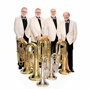 Melton Tuba Quartett (© Ludwig Angerhöfer) Melton Tuba Quartett